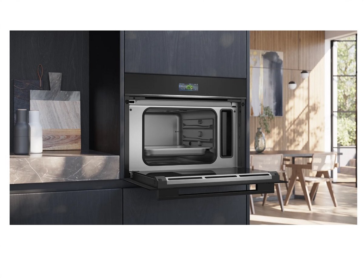 Siemens CD714GXB1 | Inbouw stoomoven | 45 cm | Zwart | FullSteam – foto 7