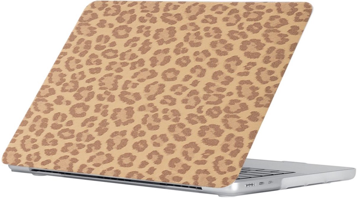 Mobigear Laptophoes geschikt voor Apple MacBook Air 13 Inch (2022-2026) Hoes Laptopcover MacBook Case | Mobigear Hardshell - Bruin - Model A2681 / A3113 / A3240 / A3449