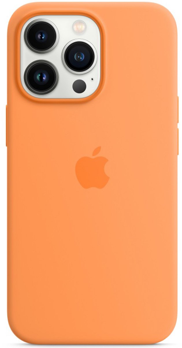 Apple - Siliconen hoesje - MagSafe - iPhone 13 Pro hoesje - Marigold