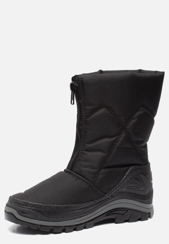 Antarctica - Snowboots met ritssluiting voor kinderen - AN 2201 - Zwart - maat 27EU