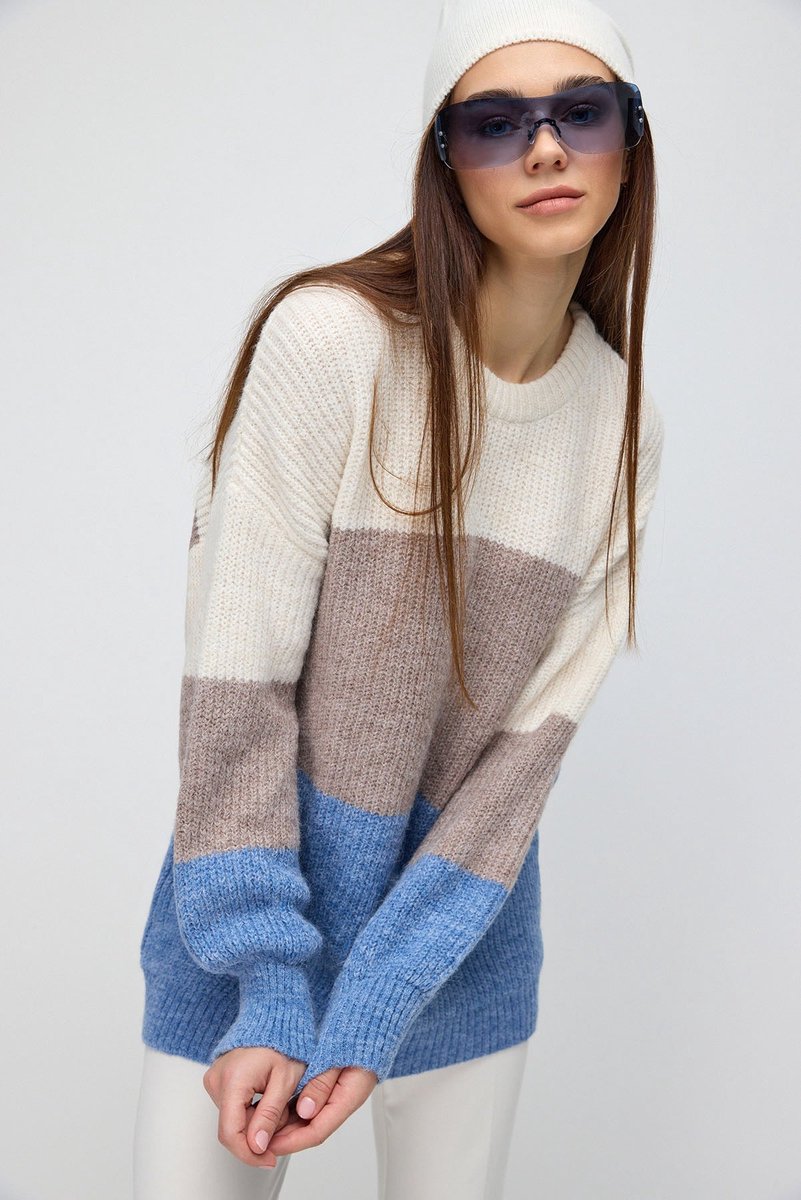 Pull oversize en tricot