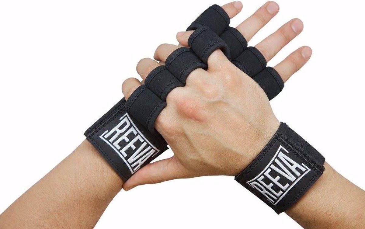 Reeva Fitness Handschoenen 1.0 - crossfit handschoenen - geschikt voor fitness en crossfit - x large (XL)