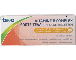 Teva Vitamine B complex forte 30 Tabletten