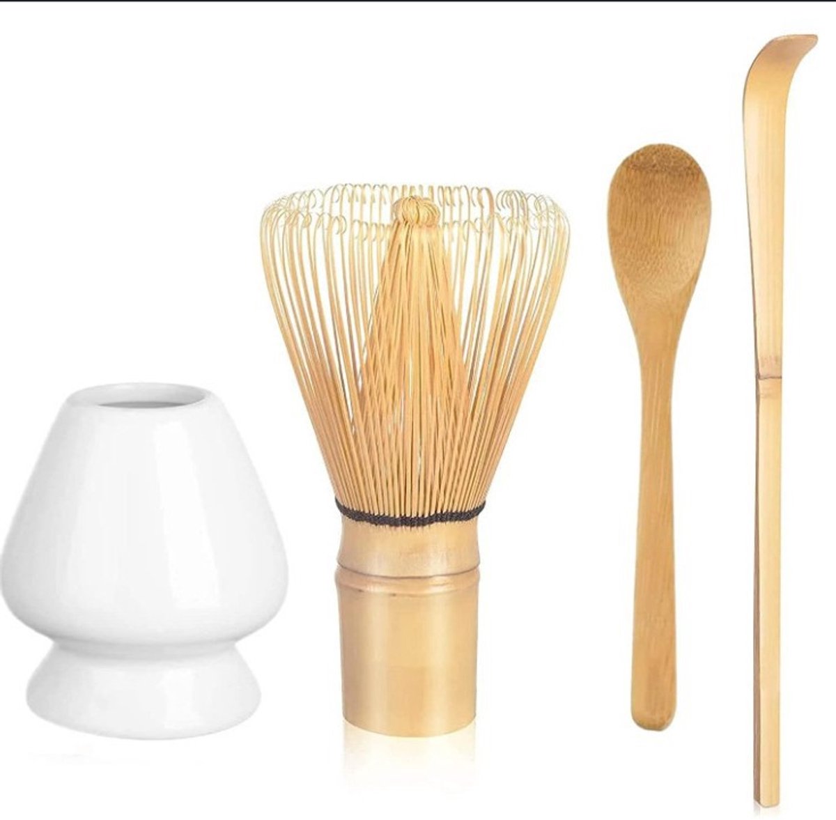 Theeservies - Matcha-set - Matcha-benodigdheden - Natuurlijk keramiek - Keramiek