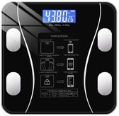 Bol.com Ruhhy Analytische Badkamerweegschaal LCD - Volg Uw Gezondheid Precies - Max 180 kg aanbieding