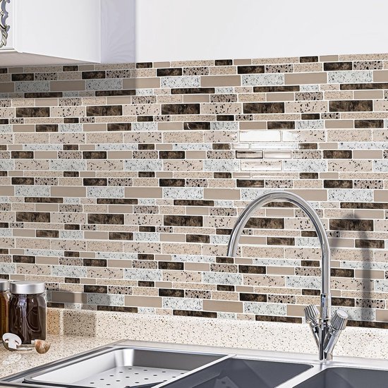 Zelfklevende Tegels Schil En Stok Backsplash Mozaï... – Vicedeal