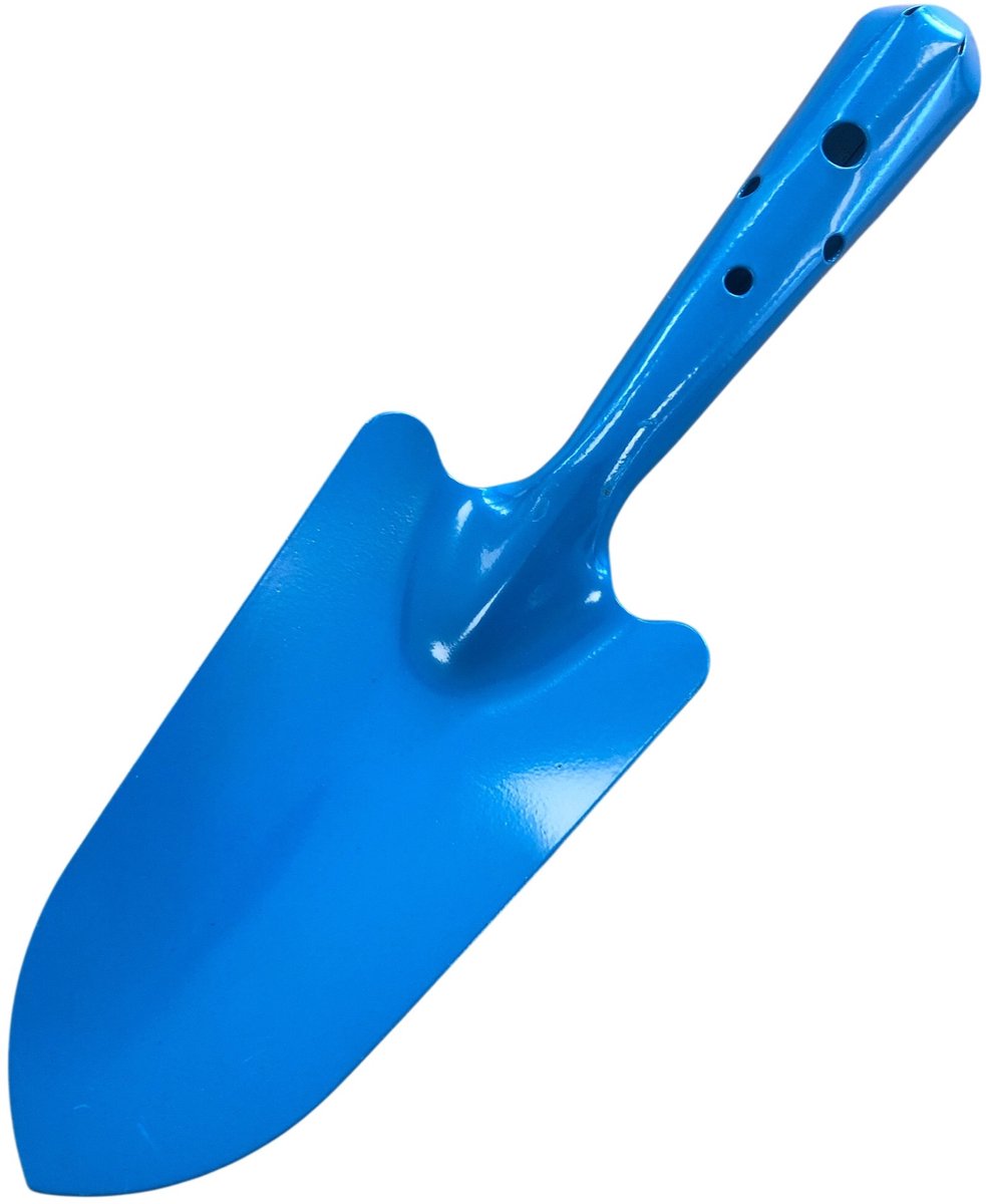 Dutchlander tuinschepje metaal lichtgewicht 27 cm blauw