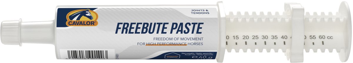 Cavalor Free Bute Paste - Voedingssupplement - 6x60 g