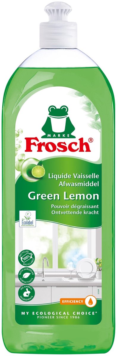 Afwasmiddel - Green Lemon 750ml