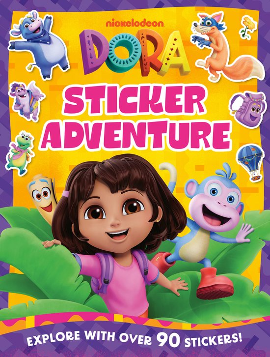 Dora Sticker Adventure Book - cover