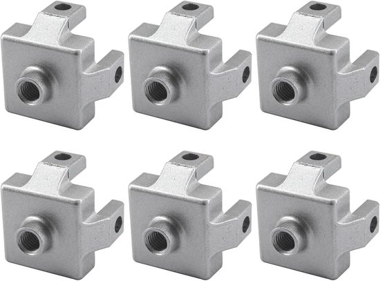 Glarks 216Pcs 3030 Series Aluminum Profile Connector Set Including