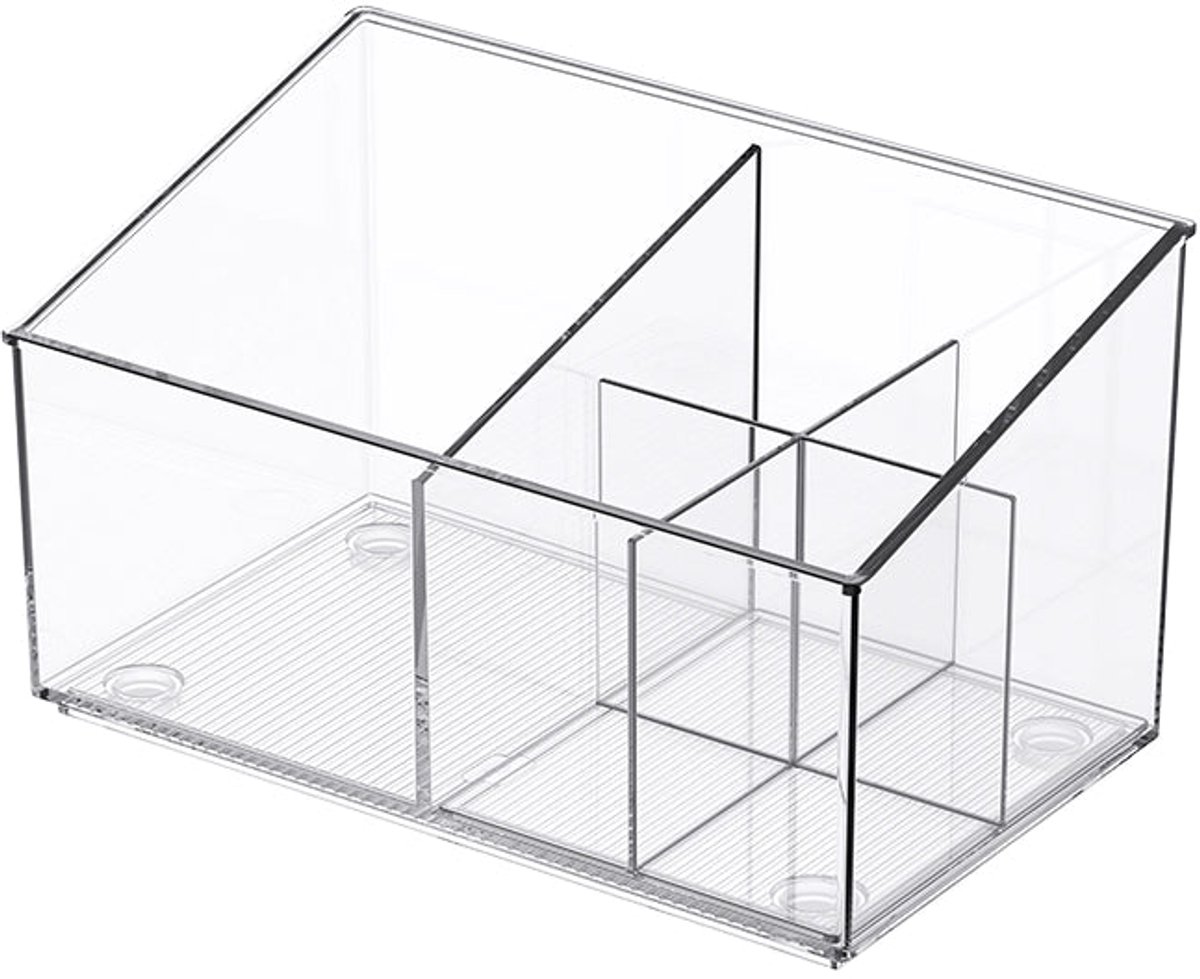 So Clever x Vacane Make up Bakje Display 15.2 cm Small - Transparant - BPA-vrij