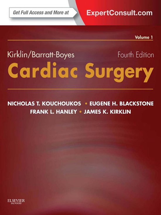 Kirklin/Barratt-Boyes Cardiac Surgery E-Book - cover