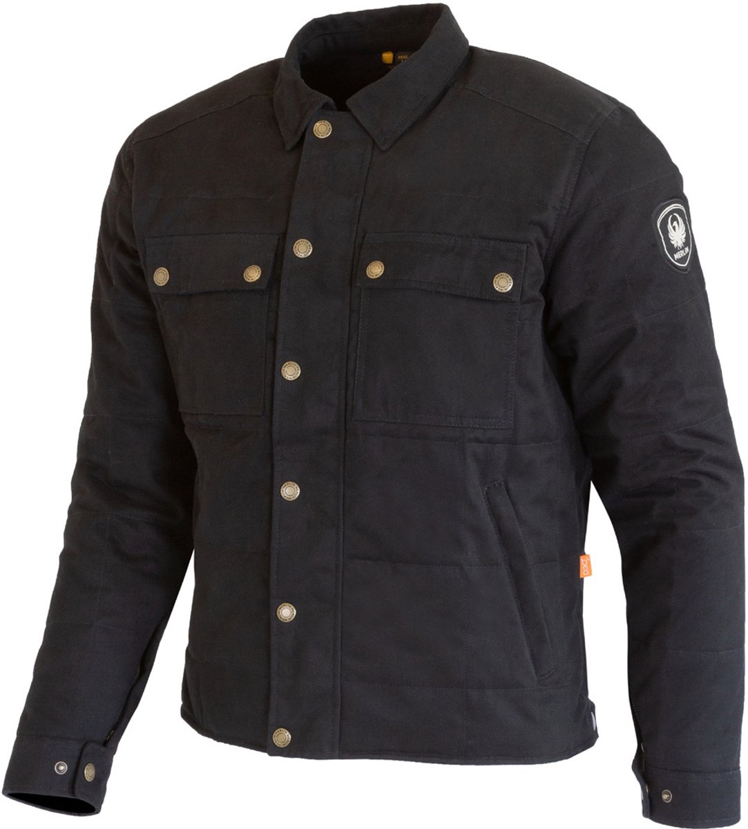 Merlin Codsall Baffle Riding Zwart Textiele Motorjas - Jas