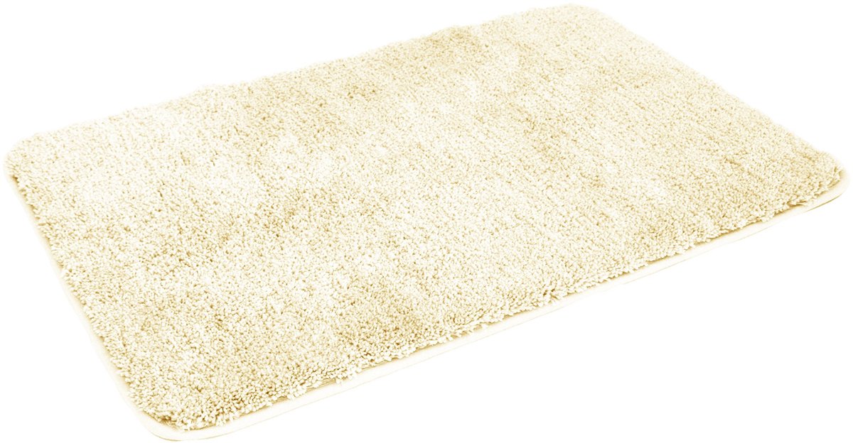 Kinzler J-10008/01 Natuurlijke badmat, microvezel, 80x150 cm