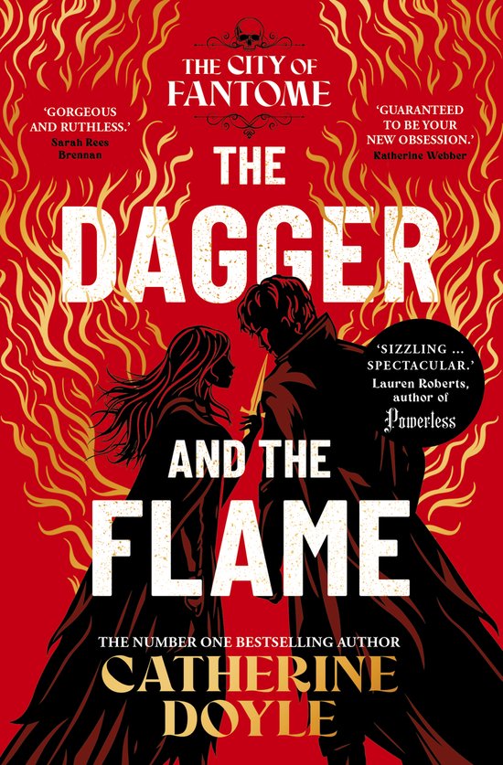 The City of Fantome-The Dagger and the Flame - cover