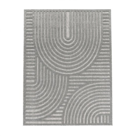 Binnen- en buitentapijt Eetkamer Weerbestendig Terras Etnisch Scandinavisch design