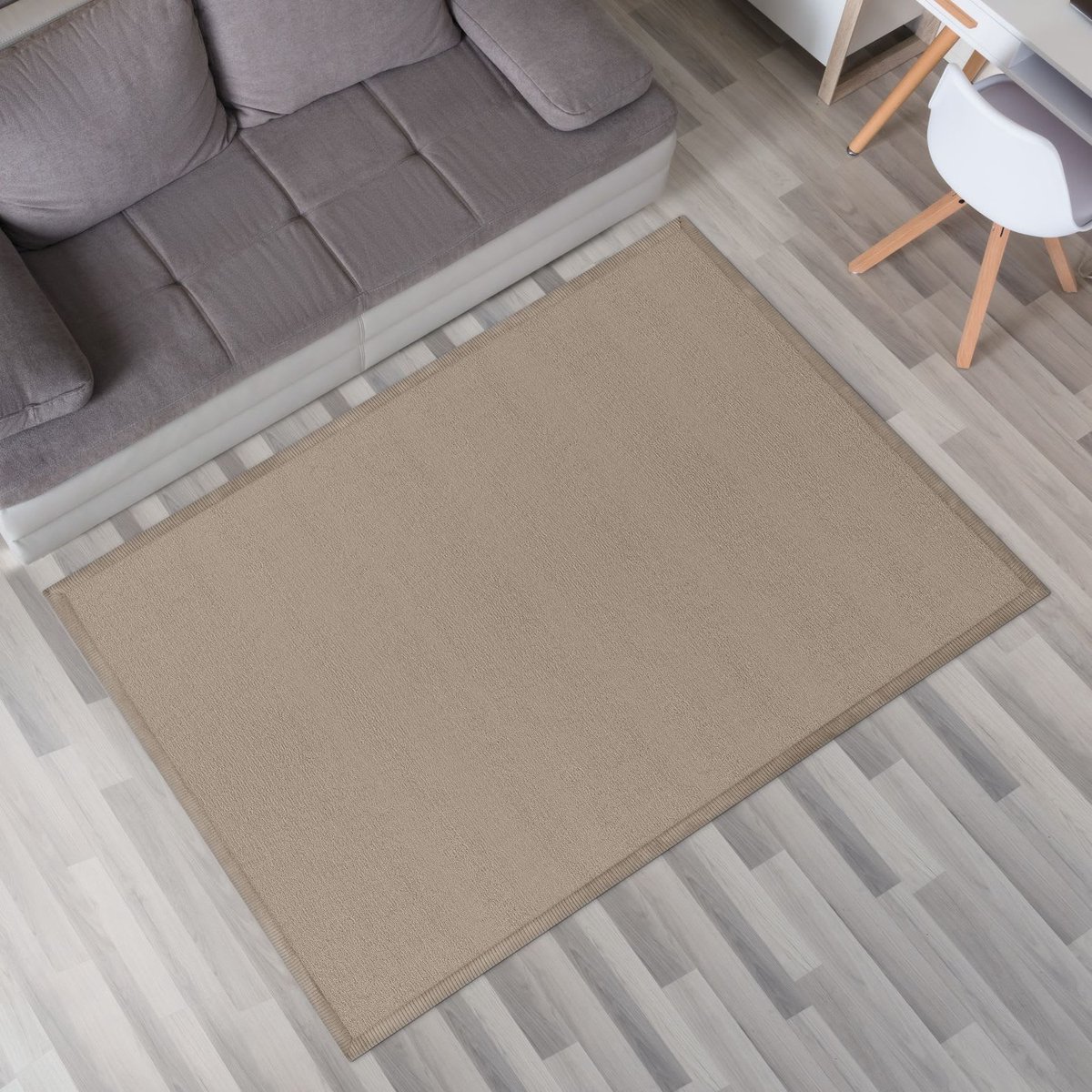 Kruipmat babykamer tapijt speelmat kinderen effen kleuren antislip pluizig