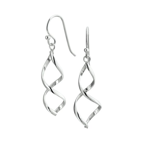 GLAMS - Boucles d'oreille Crochet français - Argent