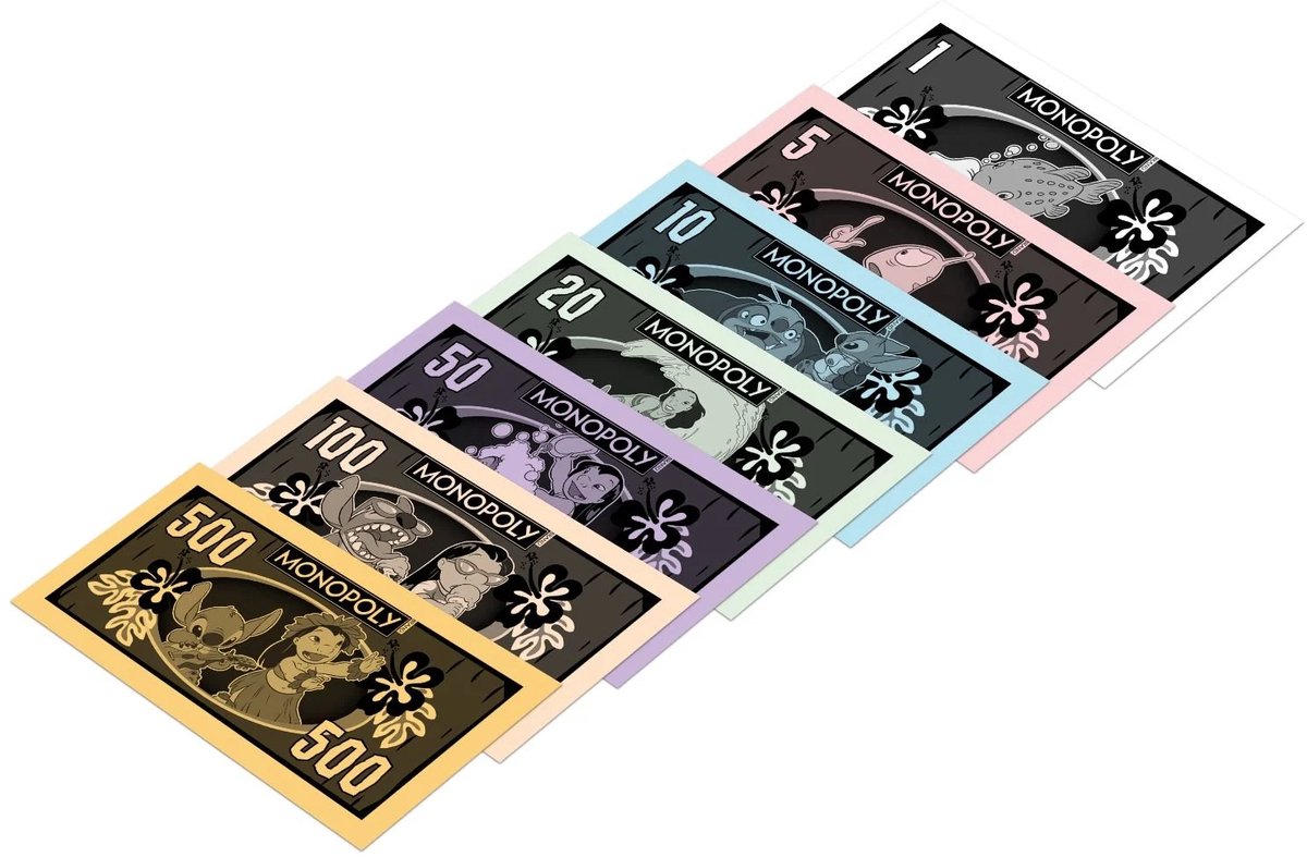 Winning Moves Monopoly - Bordspel - Lilo & Stitch - Engels — afbeelding 2