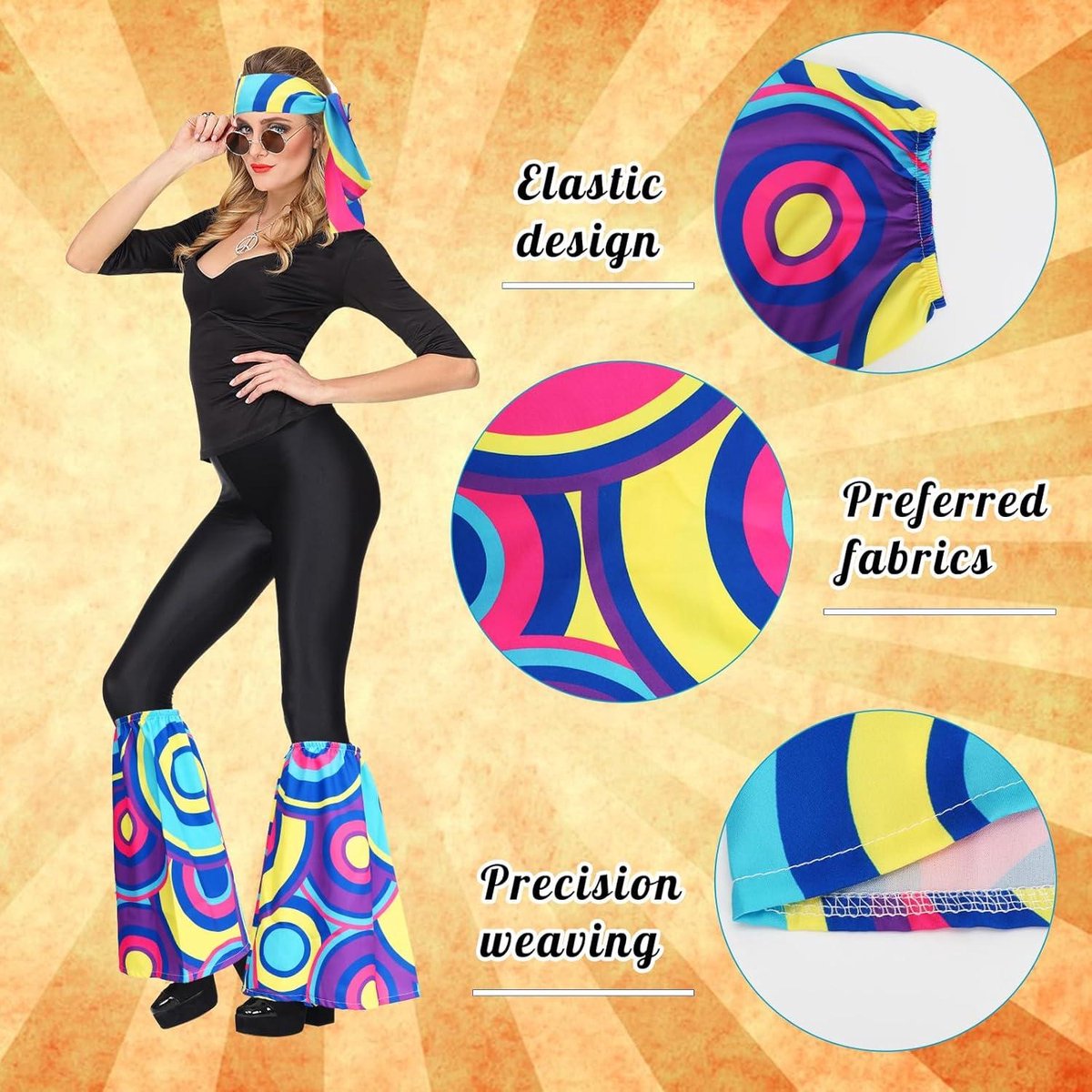Hippie kostuum jaren 60 - grote maten - Vegaoo Hippie kostuum jaren 60 - grote maten - Vegaoo