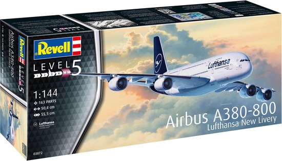 REVELL 1:14 Airbus A380-800 Lufthansa New Livery
