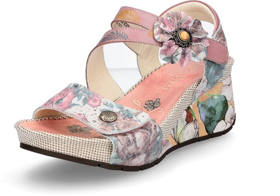 Sandale femme Laura Vita rose