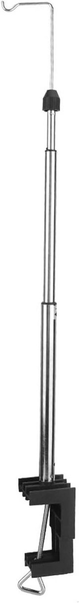 Allecto Plus - Telescopische ophanghouder voor roterende gereedschappen inclusief boorkop en accessoires voor mini boor.