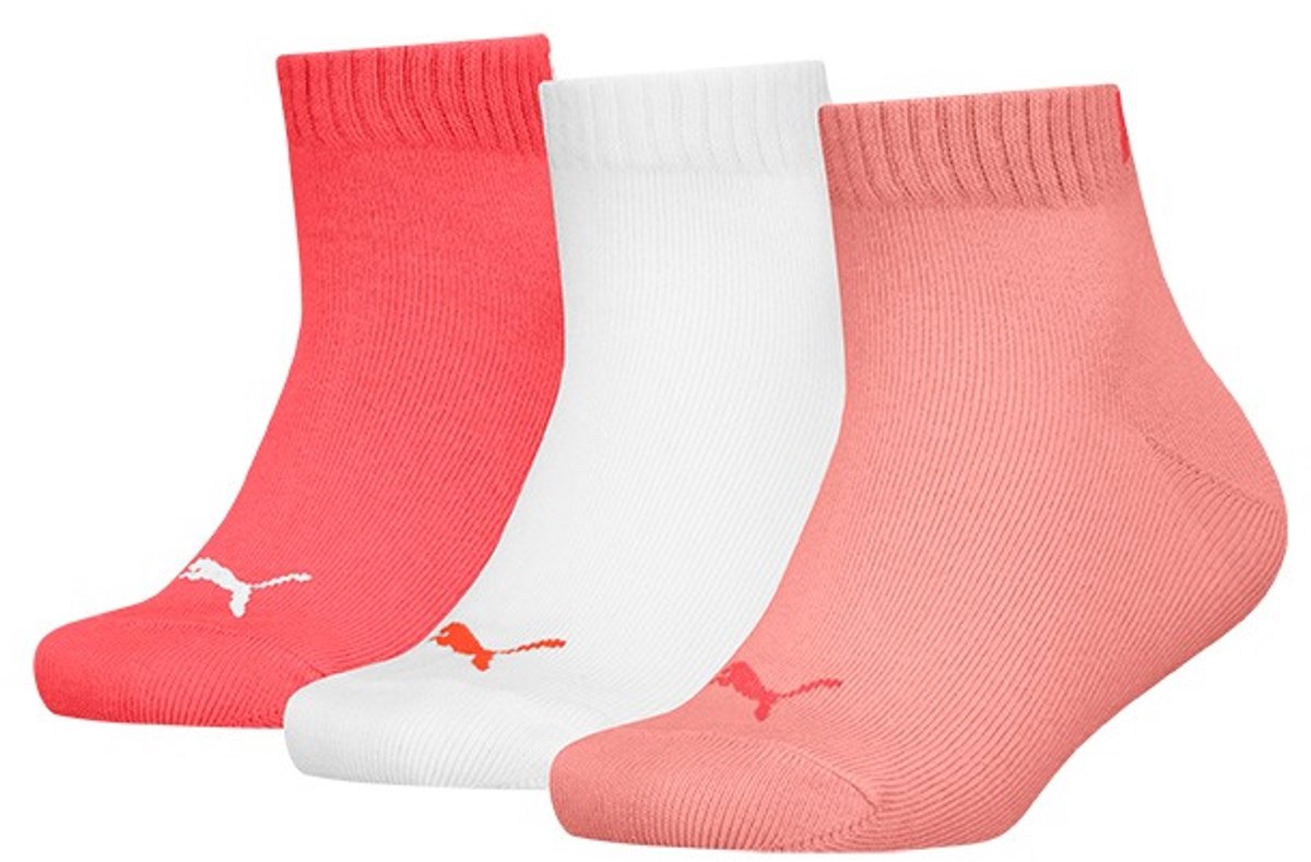 PUMA kids 3P quartersokken & II Multicolor
