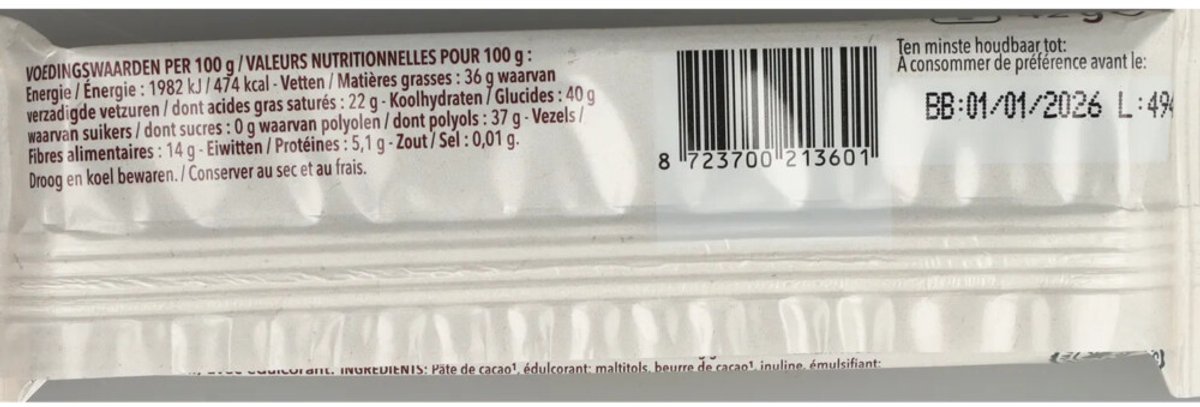 Céréal Chocoladereep Puur - 12 x 42 gr - Voordeelverpakking