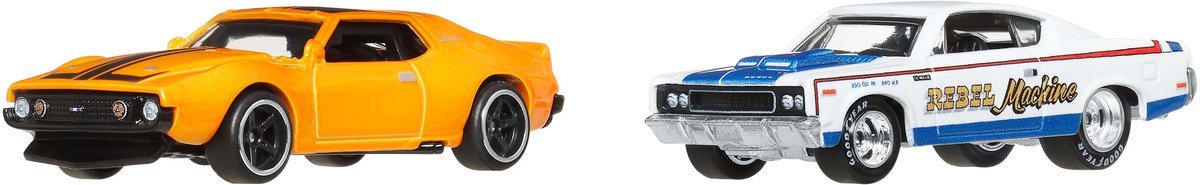 AMC 2 pack AMC Javelin en Rebel Machine | 1:64 HotWheels JBL06