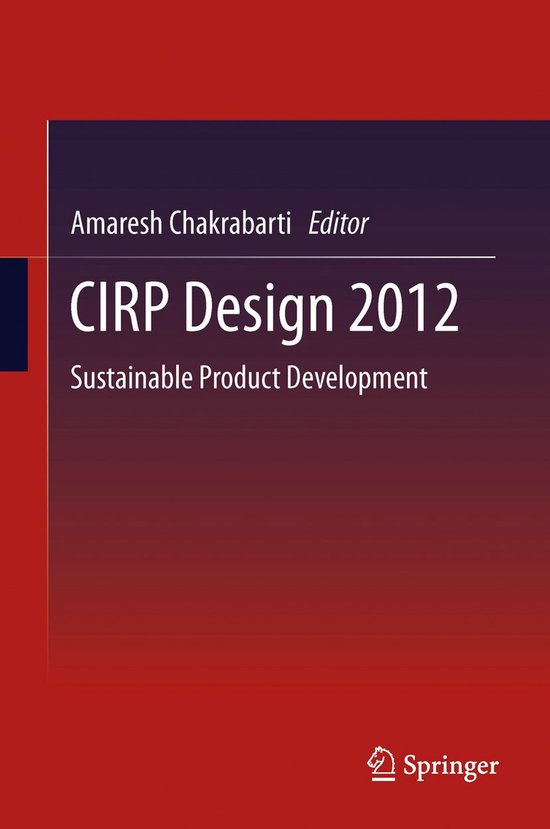 CIRP Design 2012 - cover
