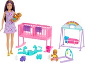 Barbie Skipper Babysitters - Met Barbiepop en speelset