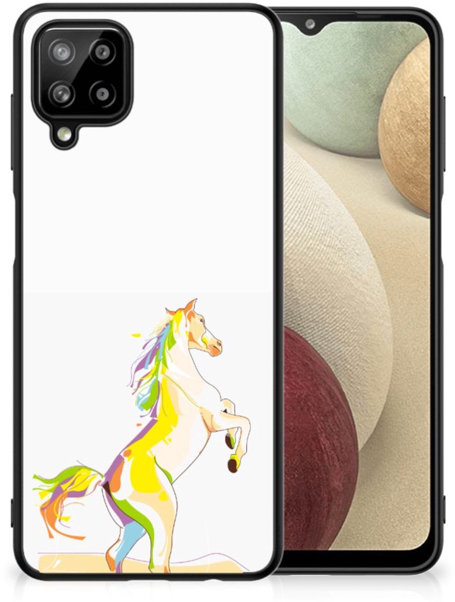 Samsung Galaxy A12 Hoesje Horse Color