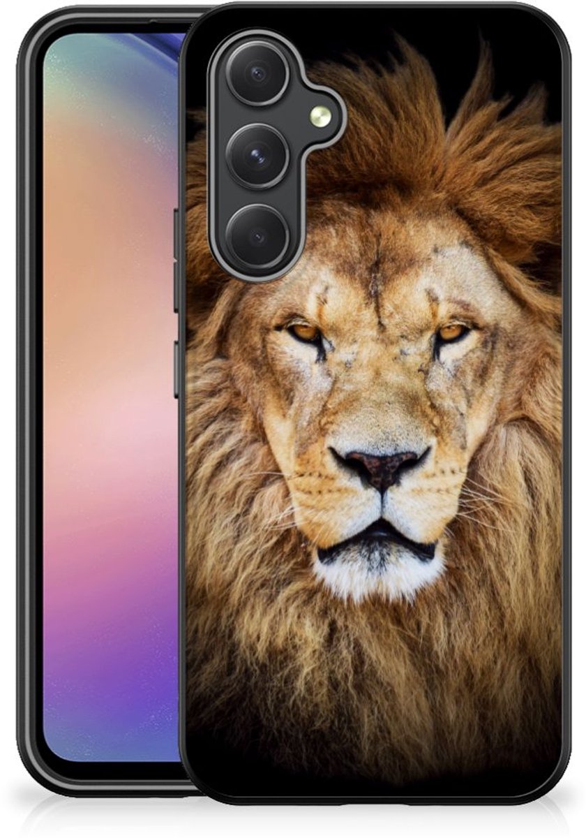 Samsung Galaxy A54 Dierenprint Telefoonhoesje Leeuw