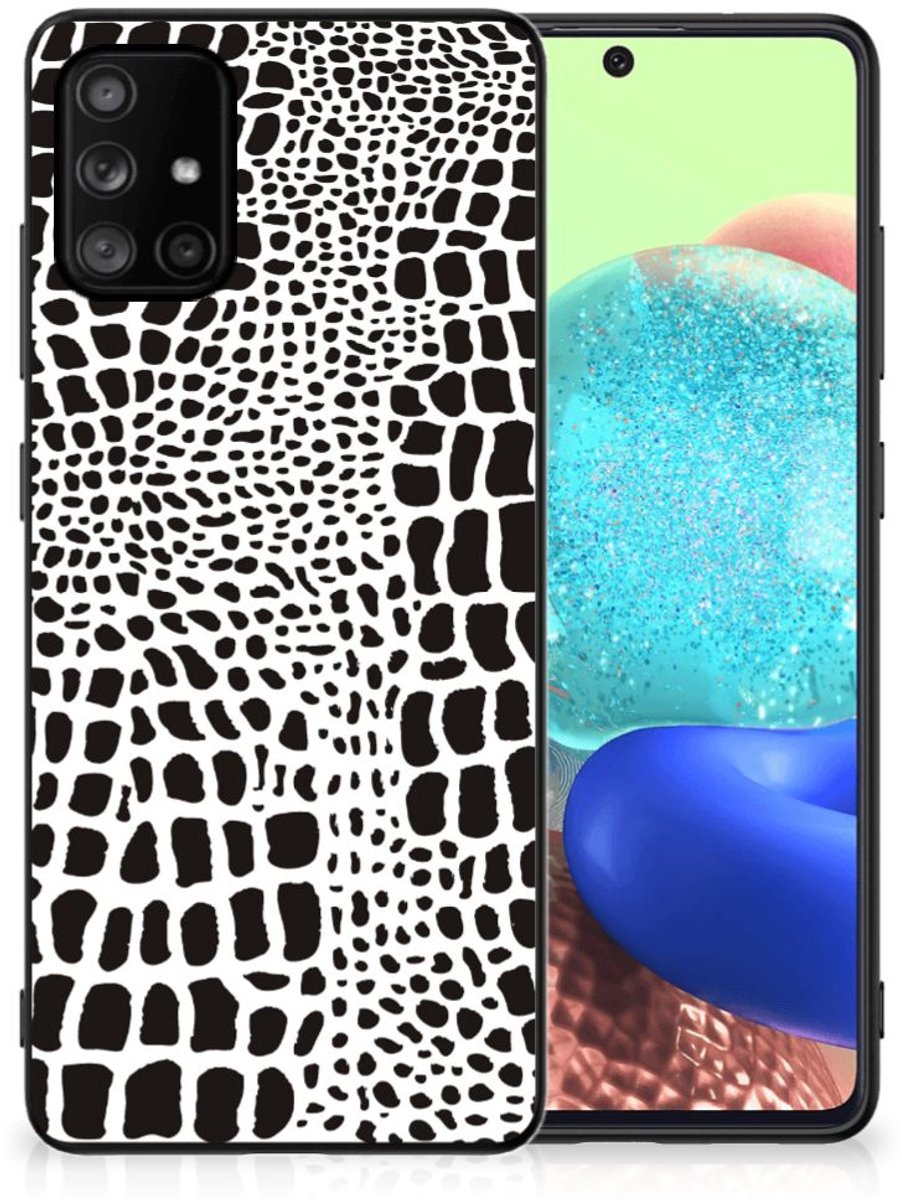 Samsung Galaxy A71 Dierenprint Telefoonhoesje Slangenprint