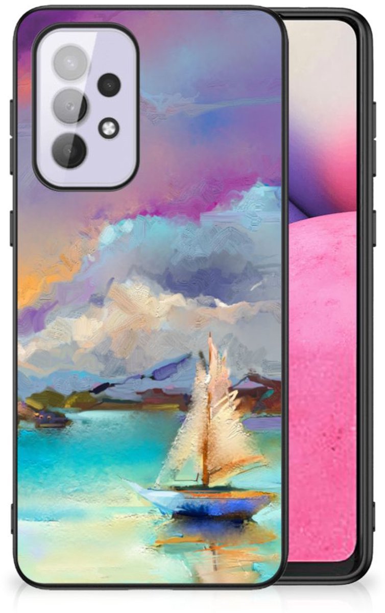 Kleurrijke Telefoonhoesje Samsung Galaxy A33 5G Boat
