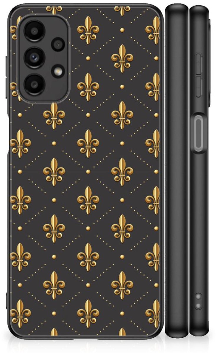 Back Cover voor Samsung Galaxy A13 4G Back Case Franse Lelie