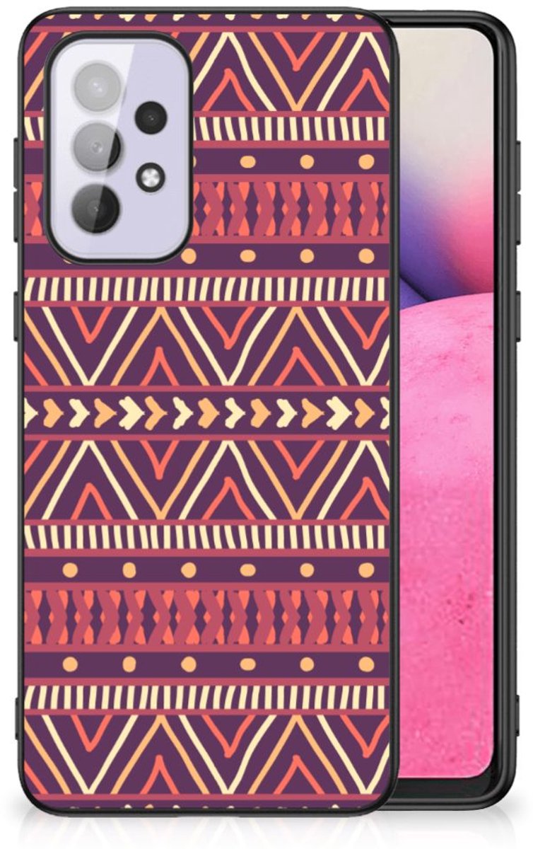 Samsung Galaxy A33 5G Back Case Aztec Paars