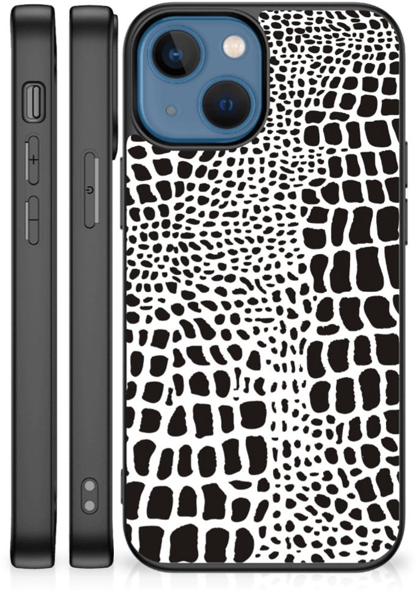 Apple iPhone 13 mini Dierenprint Telefoonhoesje Slangenprint
