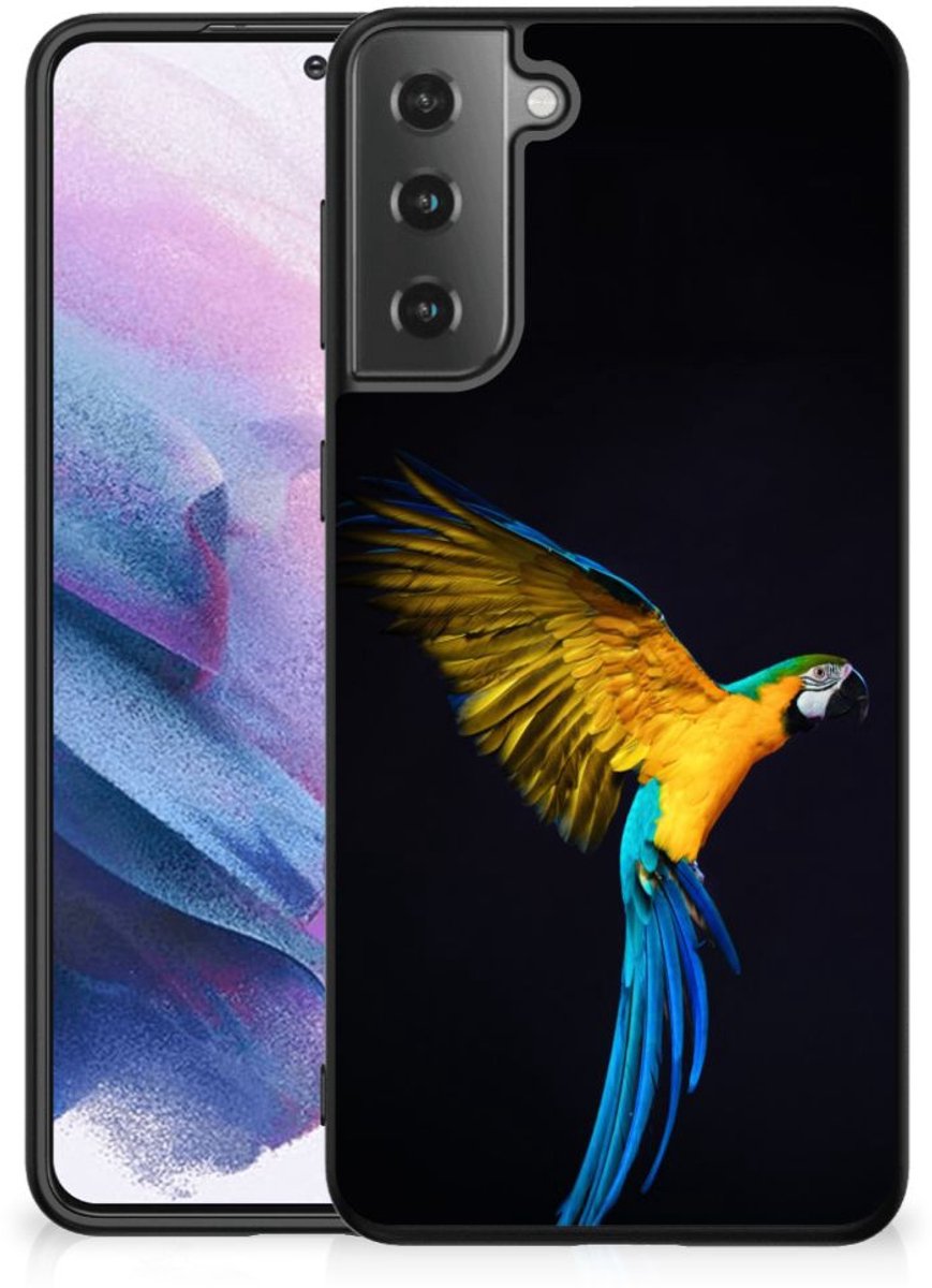 Samsung Galaxy S21 Plus Dierenprint Telefoonhoesje Papegaai