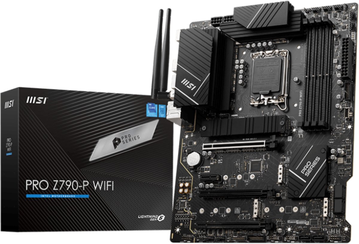 MSI PRO Z790-P WIFI - Moederbord - ATX - Socket LGA1700 - Intel Z790 - DDR5