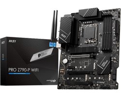 MSI PRO Z790-P WIFI - Moederbord - ATX - Socket LGA1700 - Intel Z790 - DDR5 - Realtek ALC897 - 2.5GBps LAN