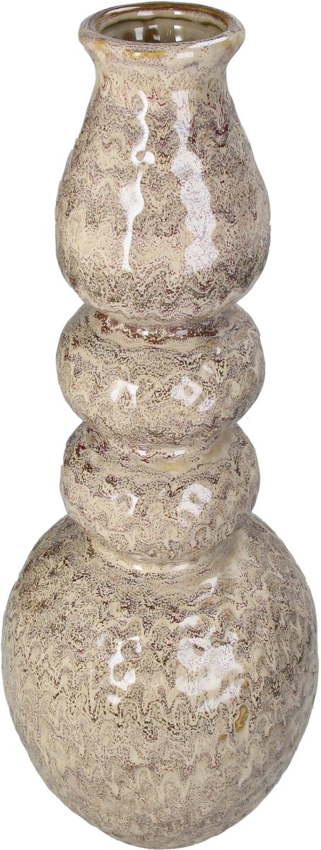 HD Collection Vaas Aardewerk Zand 15,5x15,5x41cm