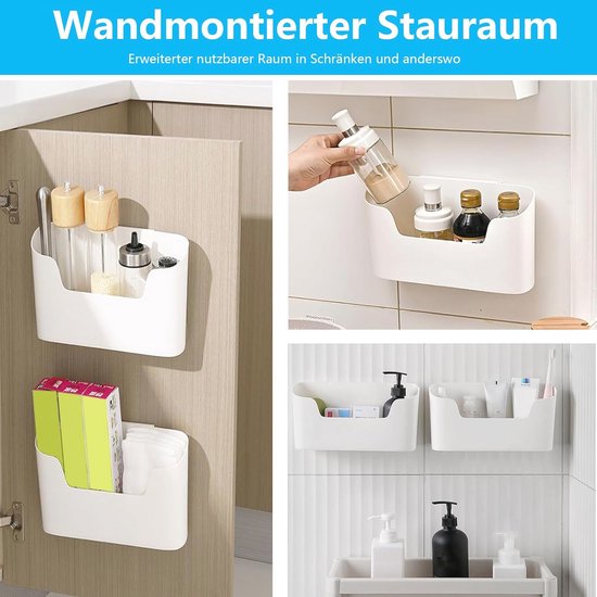 Opbergdoos Voor De Keuken - Organizer Onder De Wastafel - Aan De Muur Voor Kast Badkamer Koelkast Opbergdoos Voor Kleine Voorwerpen Html Content Nodig