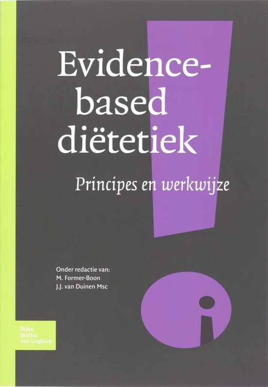Evidence based dietetiek - cover
