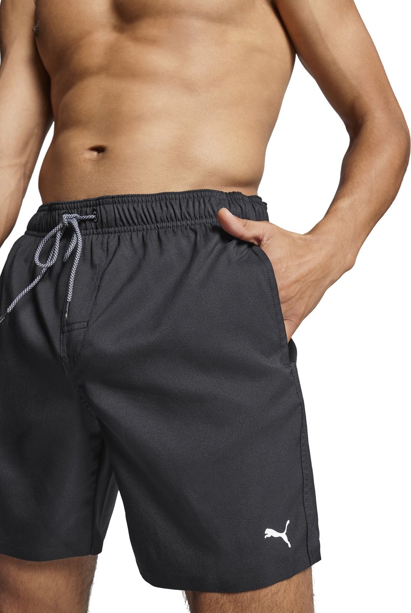 PUMA Swim Medium Short Heren Zwembroek - zwart — afbeelding 2