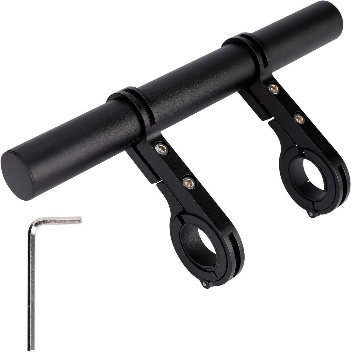 Allecto Plus - Fiets Stuur Extender Aluminium Beugel voor Fietsen Snelheidsmeter Koplamp GPS 7.8 inch.