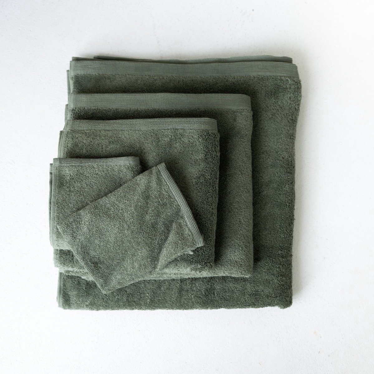 Linolux Badlaken Home Dark Green 70x140