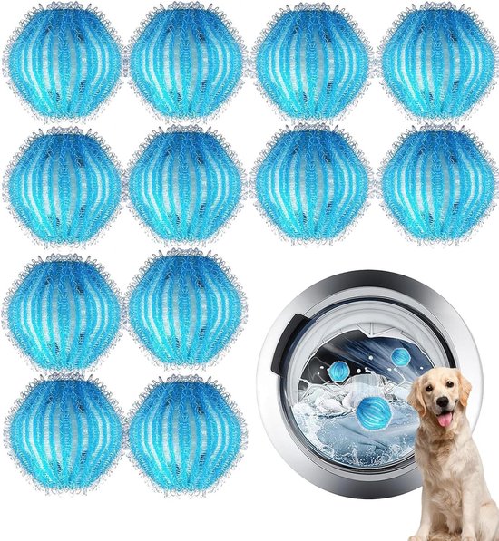 6 Stuks Herbruikbare Haarverwijderaar Hond Kat Huisdier Haarverwijderaar Voor Kleding Wasmachine Haarvanger Wasserij Bal Droger Bal